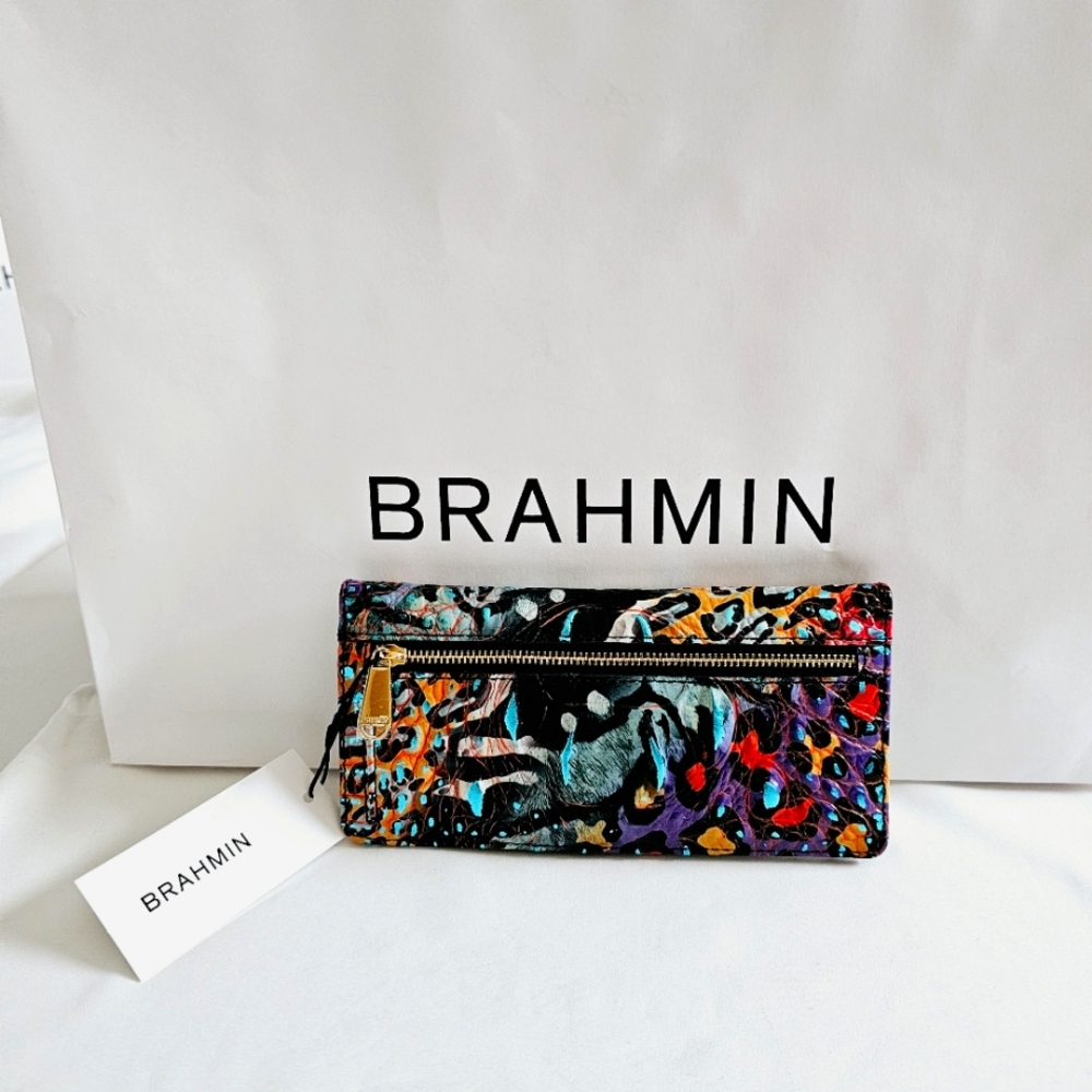NWT Brahmin Stampede Melbourne Ady Wallet - Picture 13 of 15